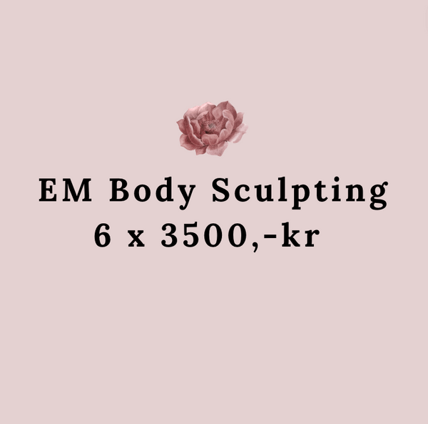 Behandlinger EM Body Sculpting klippekort til 6. behandling 3500,-kr Mave - Baller - Lår - arme *