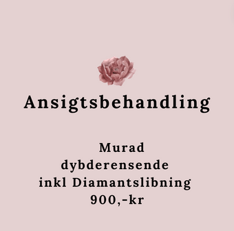 Murad dybderensende inkl Diamantslibning 900,-kr