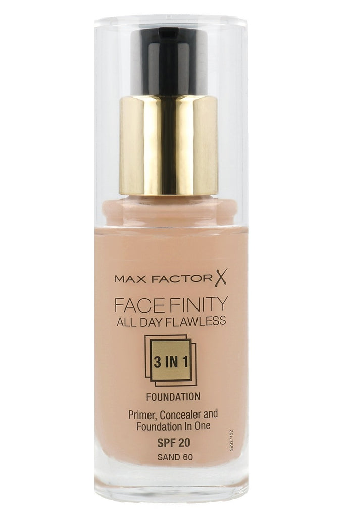 Max Factor All Day Flawles 3in1 Foundation 060 Sand - Beautyvonappen.dk