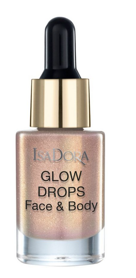 IsaDora Glow Drops Face & Body Golden Edition 72 Golden galaxy 15ml - Beautyvonappen.dk
